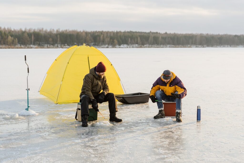 ice fishing rod