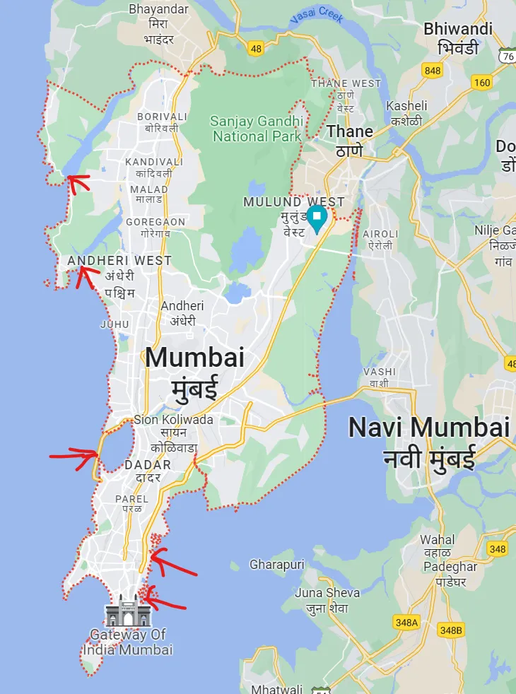 Fishing Spots Mumbai