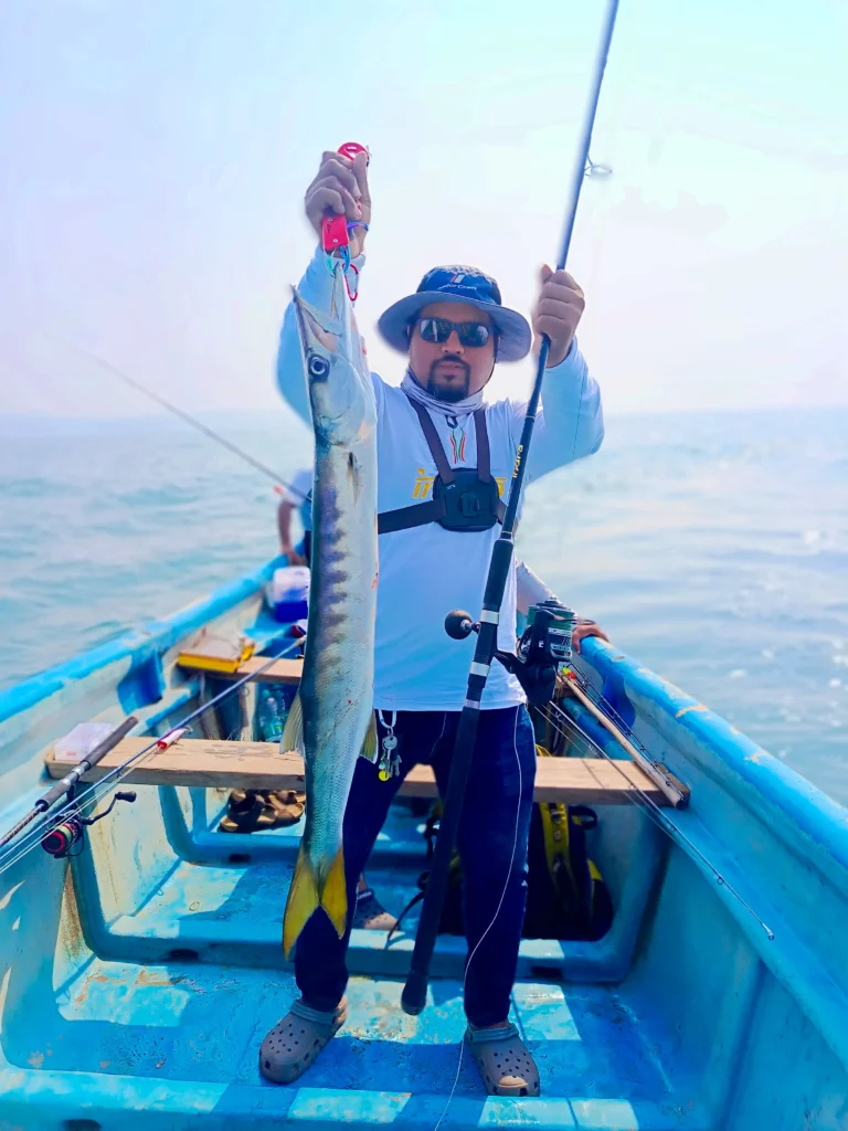 Barracuda Fish fishing