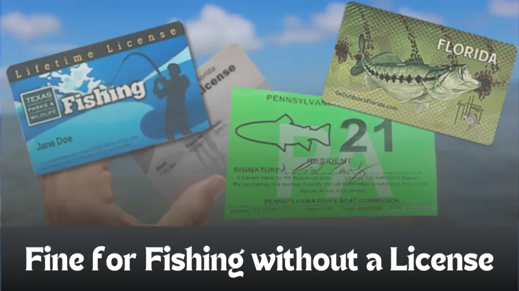 Fine for Fishing without a License