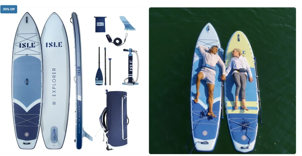 Isle Explorer Inflatable Paddle Board