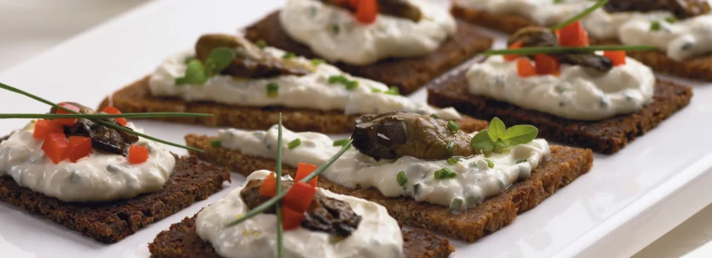 Smoked Oyster Canapés