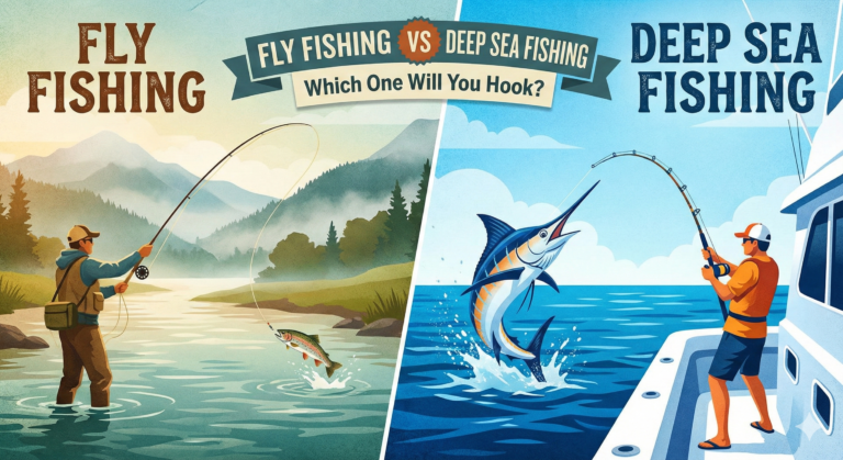 Fly Fishing VS Deep Sea Fishing